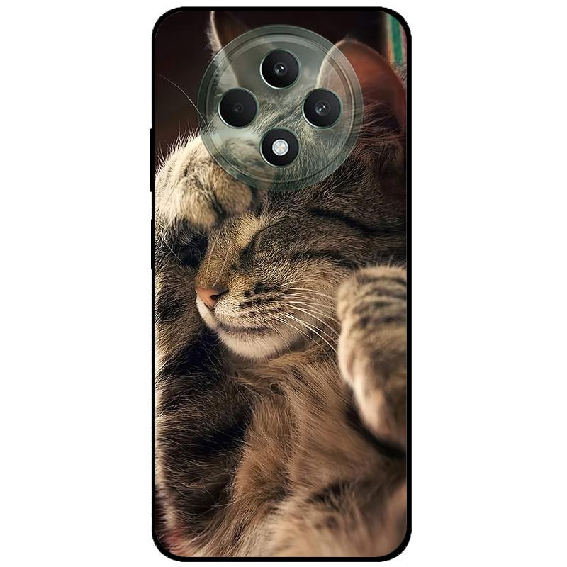 Für OPPO RENO 12F 5G 4G Hülle Weiches Silikon TPU Abdeckungen Tierbedruckte Handyhülle Für OPPO RENO 12F 4G CPH2687 CPH2637 Hüllen