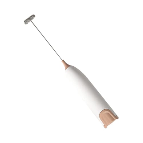 Dtharen Handheld Coffee Frother, Handheld Milk Frother - Battery-Operated Stainless Steel Electric Foam Maker, Kitchen Gadget for Milk Coffee, Latte,