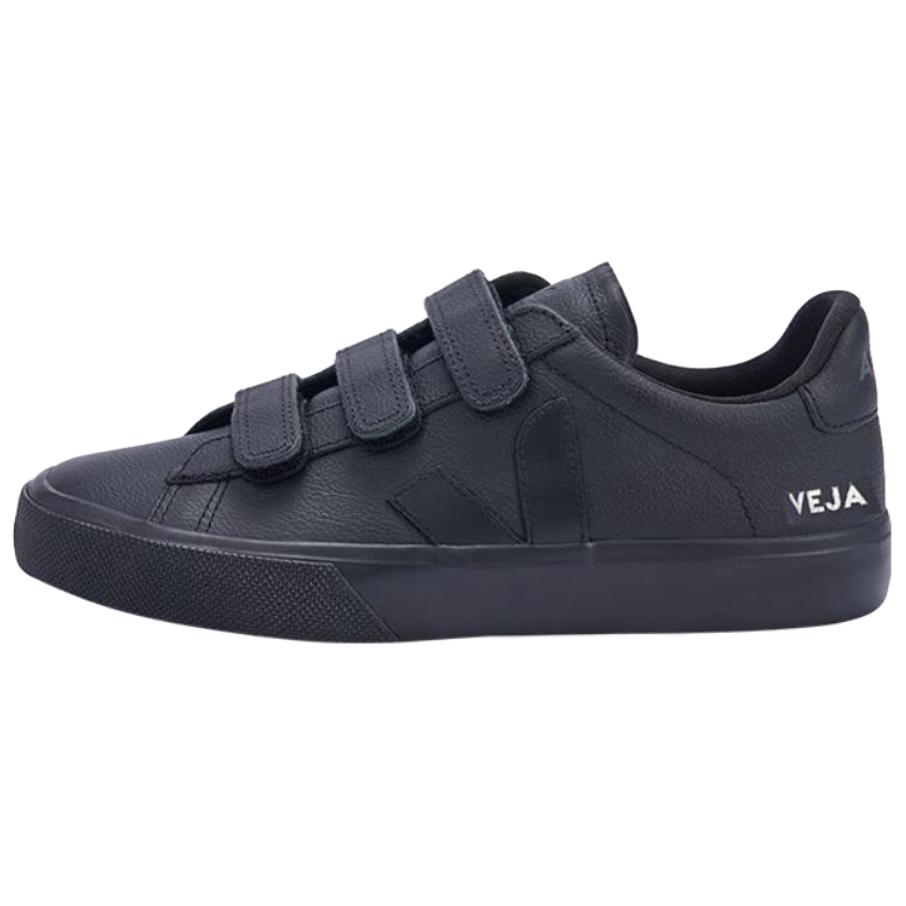 VEJA Recife Chromefree Leather Full Black RC0502955 36