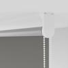 Blackout Roller Blind Grey 160x210 cm Fabric Width 156.6 cm Polyester