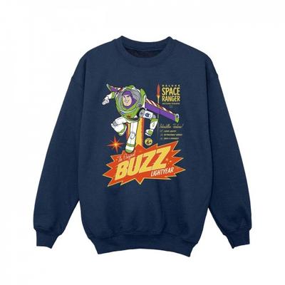 Moletom Espacial Buzz Lightyear Toy Story para Meninas