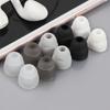 Replacement Double Flange Ear Tips Earbuds Silicone Pads For In Ear Headphones In-Ear Hole 4.5mm