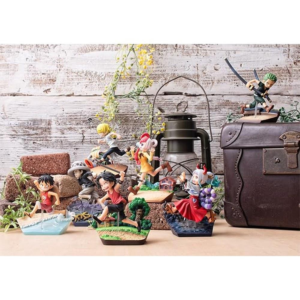 MegaHouse G.E.M. Series One Piece Portgas D. Ace PVC Figure RUN! RUN! RUN! 130mm Painted Complete