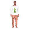 Christmas Print Crewneck Top and Jogger Pants Set, 2 Piece Holiday Outfit for Casual Wear
