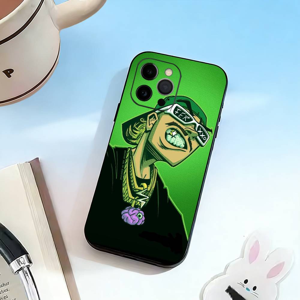 Singer F-Ferxxo SIXDO  Phone Case For iPhone 17,16,15,14,13,12,11 Plus,Pro Max,XS,Soft Silicone Black Cover