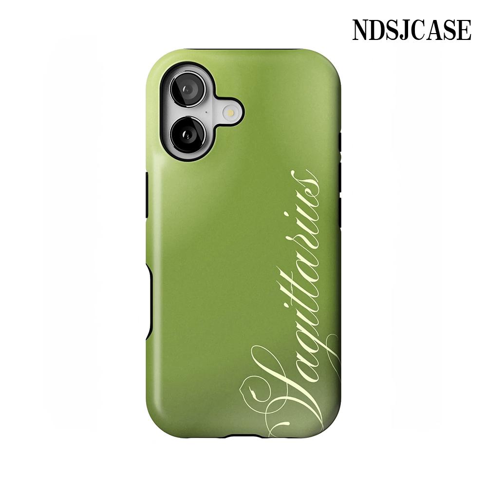 

Sagittarius Phone Case for iPhone 17 16 15 14 13 12 11 X XS XR XSMAX 7 8 Air Pro Max Plus Luxury Double-layer Back Cover iPhone 12 Pro