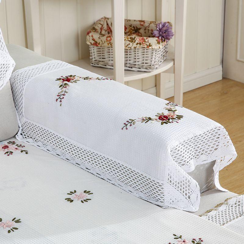 

Кружевное полотенце на спинку дивана, тканевое полотенце на диван, чехол-полотенце на подлокотник, белое полотенце, полотенце на спинку, минималистичный, круглогодичный, нейтральный Pure White-White Lace Square 55*55cm