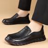 2025 Herren Atmungsaktive Rutschfeste Leder Freizeitschuhe: Frühlings- & Herbstmode