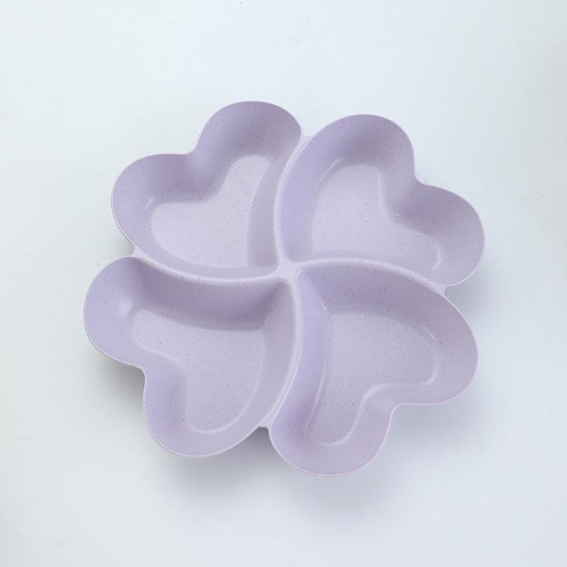 Elegant Gold-Edged Plastic Fruit Plate - Stylish Square Bone Dish for High-End Living Room Decor