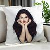 Singer - Selena Gomez Cushion Cover Cushion Cover Set 4Pcs 50X50 45X45 40X40 Pillowcase Decorative Sofa Home Decor