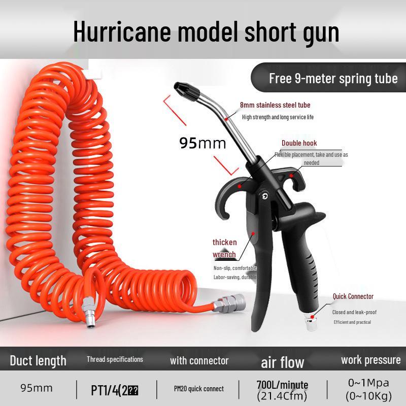 High-Pressure Air Blow Gun & Dust Removal Tool