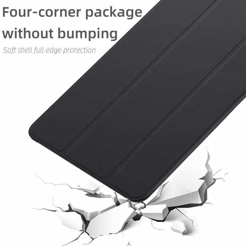 For Huawei Honor Pad 9 Case 2024 HEY2-W09 HEY2-W19 12.1 Inch Magnetic Trifold PU Leaher Soft Back Stand Tablet Cover Funda Coque