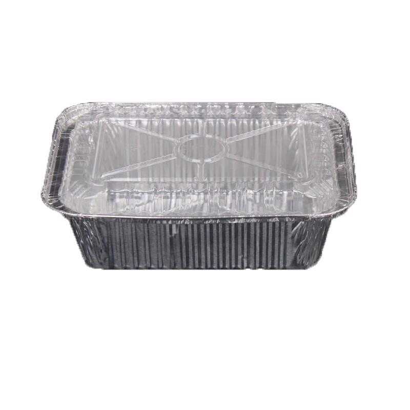 

Homeglen 750ml Round Aluminum Foil Containers with Clear Lids