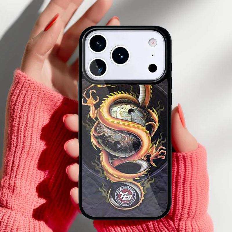 Asian Chinese Dragon Phone Case for iPhone 17 16 15 14 13 Pro Max Back Cover for 12 11 Pro Coque