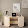 VidaXL Desk 140x50x75 Cm Solid Pine Wood 814324