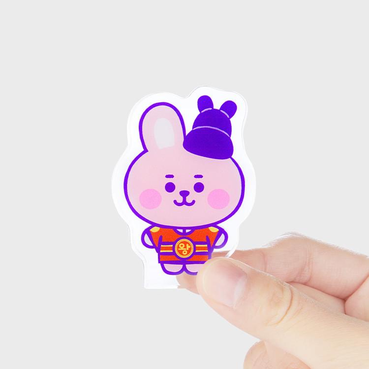 Line Friends BT21 COOKY BABY K Edition 2 Мини Акриловая Подставка — фото 2