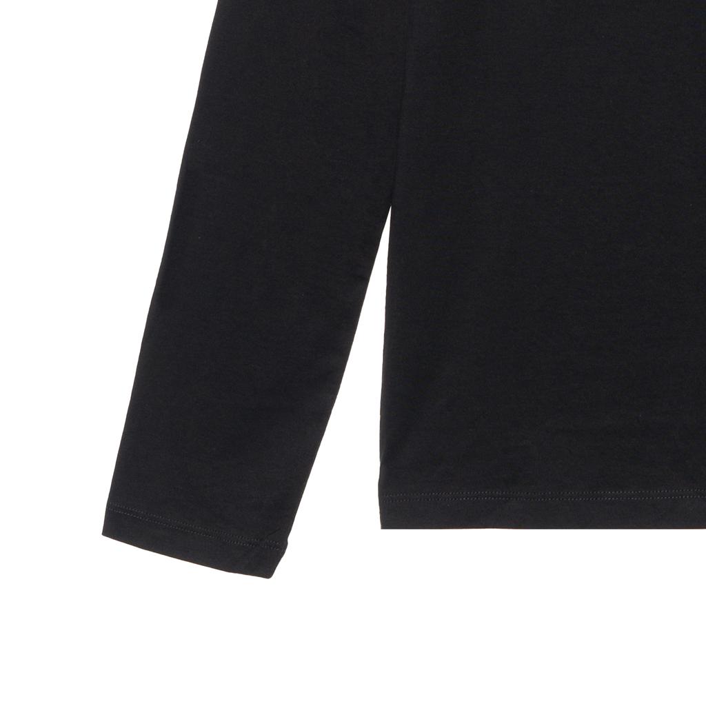 Emporio Armani Cotton Logo Print Crew Neck Long Sleeve T-Shirt Men tops Black 8N1T64-1JNQZ-0999