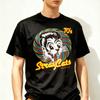 STRAY CATS T-Shirt Rockabilly Coole Katze Tattoo Schwarz Alle Größen Lustiges Unisex T-Shirt