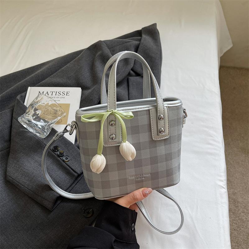 

Модная сумка с высоким стандартом внешнего вида, сумка-мессенджер, сумка-ведро для ношения в руке, женская сумка серебряный