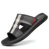 Slippers 2025 New Summer Men's Sandals Wear Trend Non-slip Beach Shoes Personality Internet Celebrity Casual Sandals Men