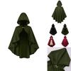 Halloween Vintage Umhang Aus Polyesterstoff Mittelalterliches Cape Für Bühnenauftritte