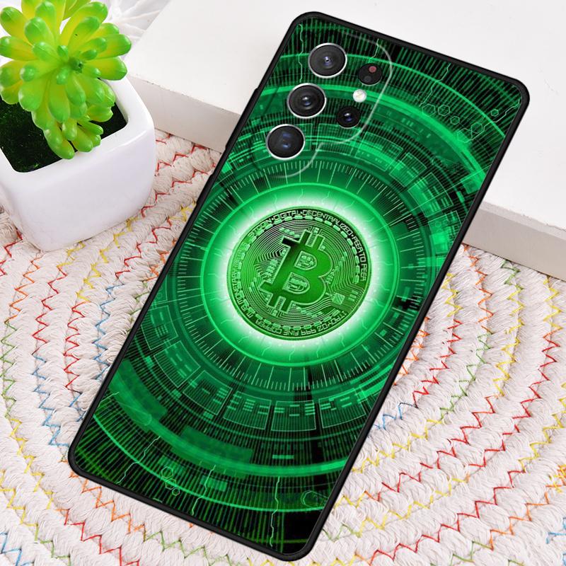 Bitcoin BTC Phone Case for Samsung Galaxy Note 10 Pro S26 Ultra S23 S24 FE S25 S21 S22 PLUS Shockproof Cove