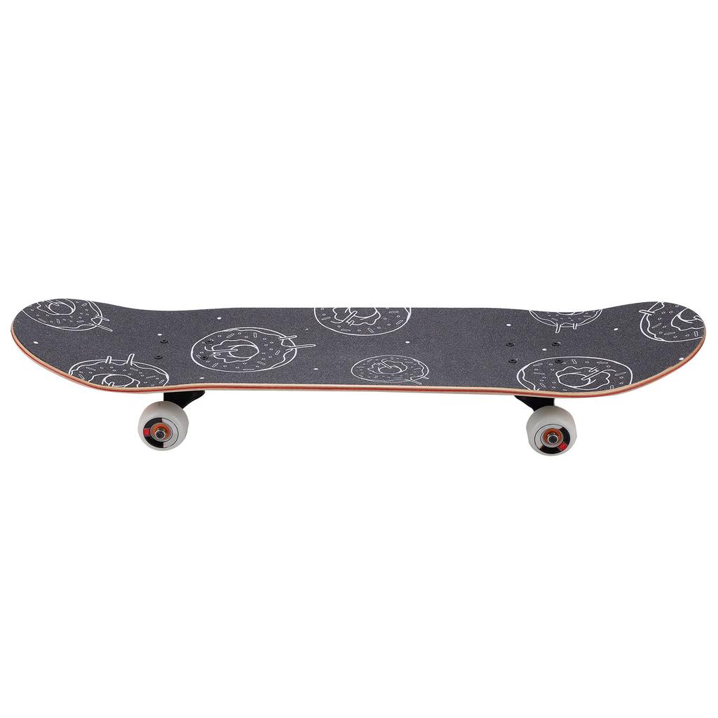 PUENTE Four Wheel Double Tilt Skate Board Maple Skateboard pro začátečníky a dospívající dospělé