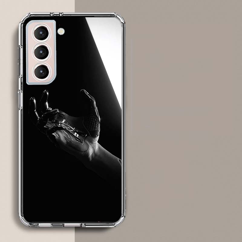 

Artificial Intelligence Generated Robotic Arm Phone Case For Samsung Galaxy S25 Edge S24 S23 FE S21 S20 S10 Plus S22 S26 Ultra C Samsung S24 FE