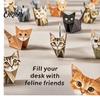 3D Animal Paper Folding Origami Craft Kit, DIY Cat Dog Set with Instruction, Handmade Desktop Decoration Fun Screen?Free Art Activity, Creative