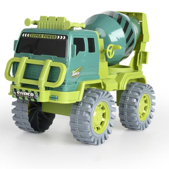 Kinder Baufahrzeug Spielzeug Simulationsbagger/Kipper/Mischer LKW Modell Spielzeug Flexibler Arm Beweglich Vorwärts gleitendes Fahrzeug Spielzeug Baby Strand Sandspielzeug