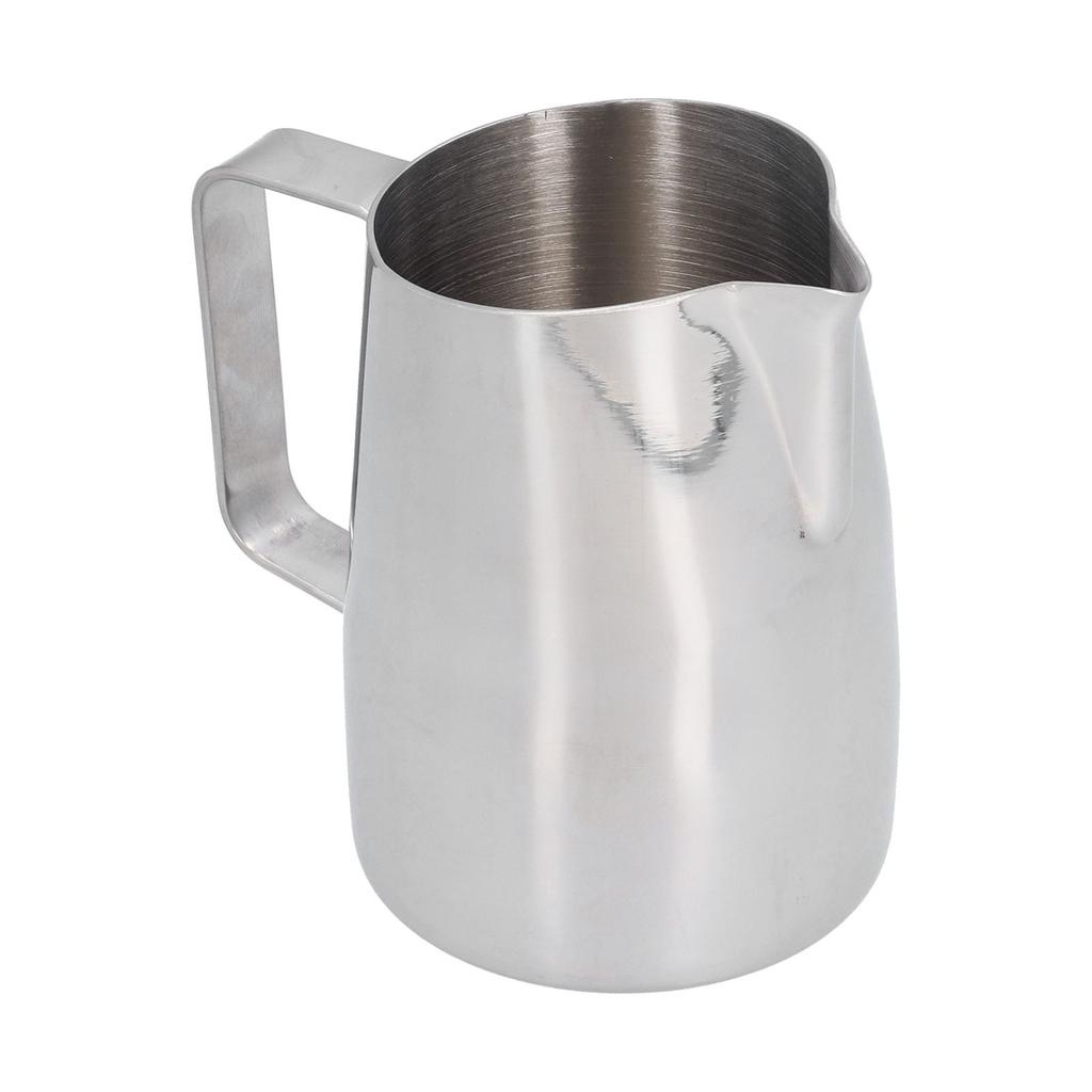 400ml 304 Edelstahl Kaffeekanne Schrägschnabel Milchaufschäumkännchen für Heimküche