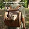 Cat bag expandable, breathable, portable for outdoor use, large space cat backpack, space capsule pet bag, dog bag  pet backpack