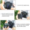 PULUZ PU707B For GoPro/Insta360 Action Camera Quick Release Magnetic Mount Connection Base