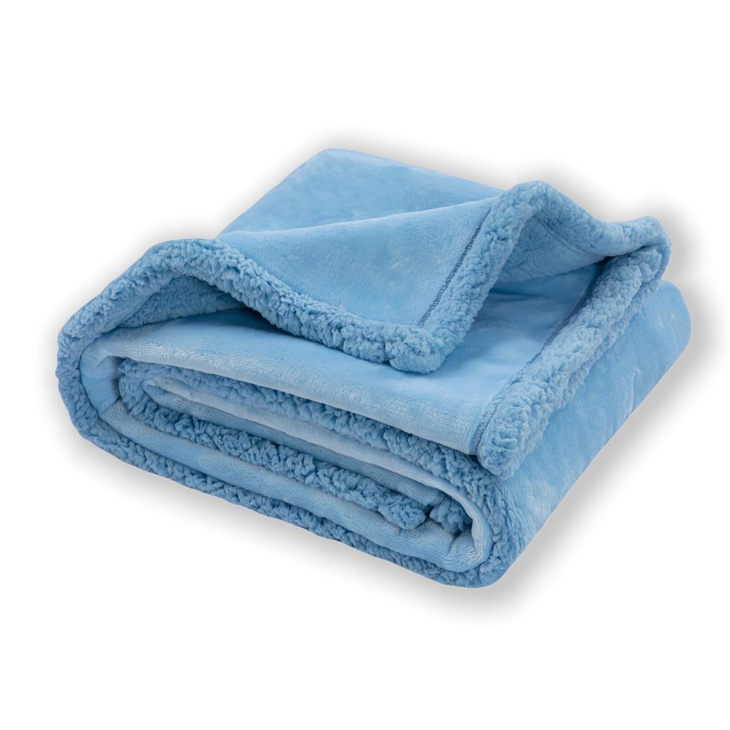Pet Waterproof Blanket Flannel Shu Cotton Lint Sherpa Thickened Pet Blanket Kennel