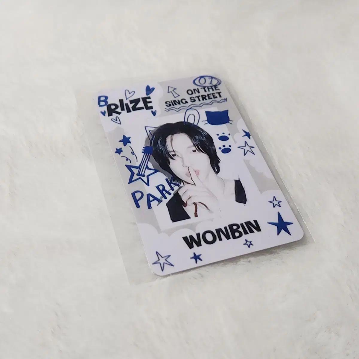 

Riize Popup Store Photocard Wonbin