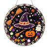 Halloween Hanging Ornament Set, Kit with Rhinestones, Acrylic Sign, DIY