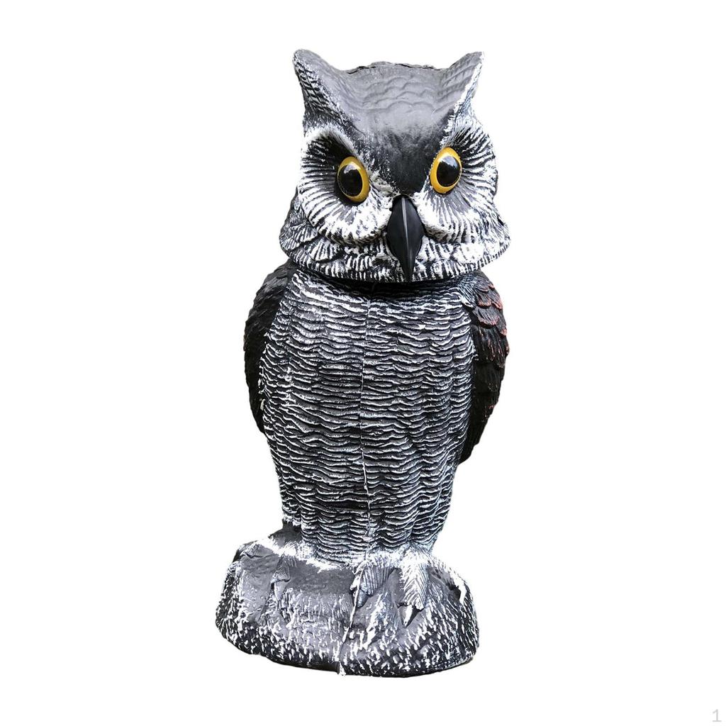 Elegant Owl Sculpture for Outdoor Garden Decor