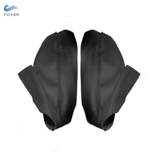 For Dodge Charger 11-19 Front Pair Left&Right Door Armrest Panel Leather Cover