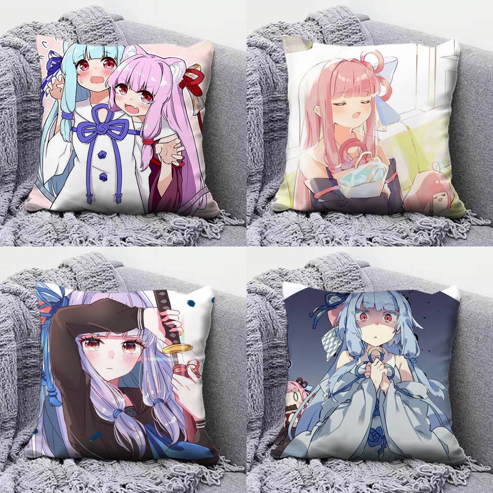 Kotonoha Akane Kotonoha Aoi Home Sofa Cushion Covers and Aecorative Custom Pillow Covers
