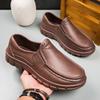 Fashion Large Size Lightweight Casual Shoes Men's Oil and Slip Resistant Chef Shoes One Stirrup Driving Shoes Garden Shoes Soft