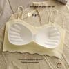 Nahtloses Ice-Silk-Bandeau für Damen: Leichtes, bequemes, sexy Bralette-Camisole ohne Bügel