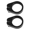 2Pcs 35MM Aluminum Alloy Mountain Bike Seat Tube Clip Road Bike Seatpost Clamp