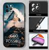 MH21 Bible verse Jesus Phone Shell Case for Redmi Note 8 9 10 11 11S 10C 10X 10A 10T 9A 9C 9T 9S 8T Pro Max Plus Prime