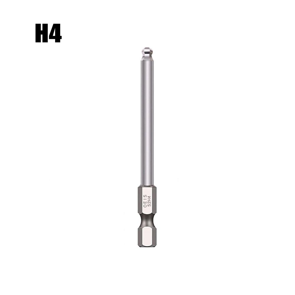 Electroplating Screwdriver Bit For Automotive H1.5-H10