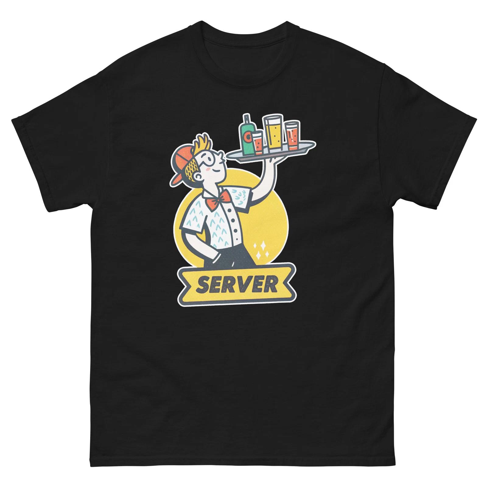 Server Nightclub Bar Nightlife Party T-Shirt 3XL
