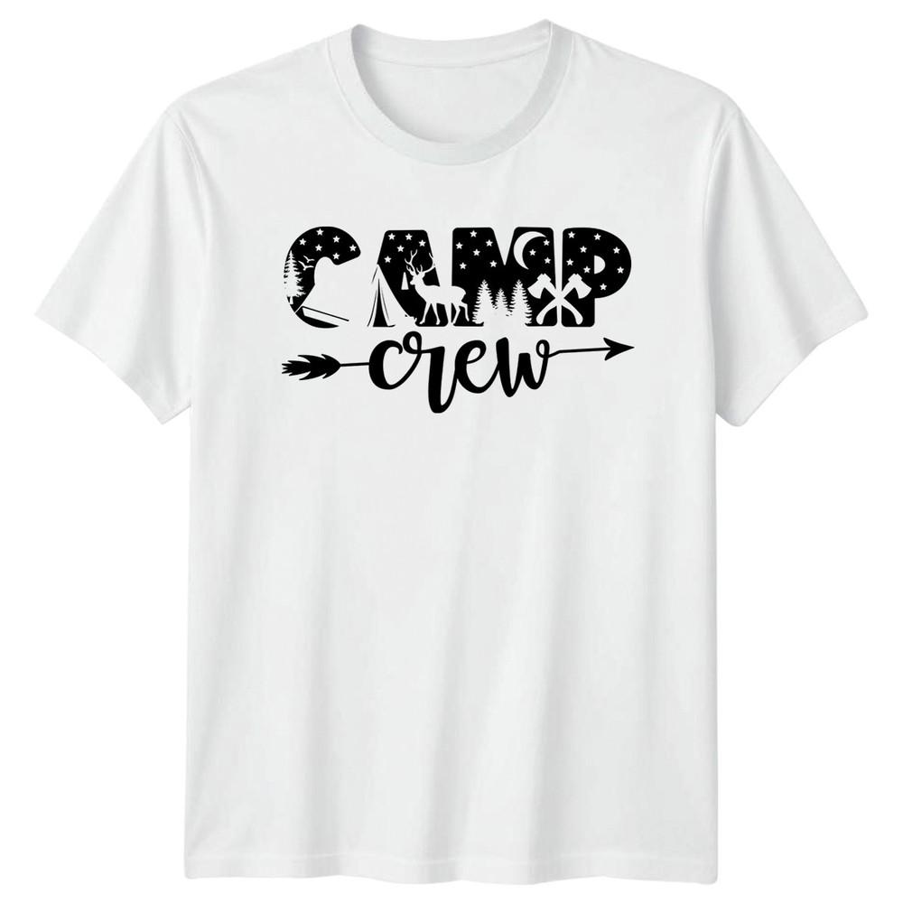 Camp Crew TShirt Wilderness Camping Outdoors Birthday Gift For Him And Her S