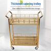 Bieying European Style Mobile Serving Cart