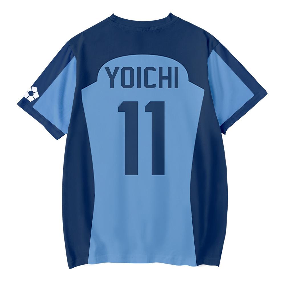 Summer Round Neck 3D Printed Jersey Fashionable Casual Short Sleeved Men's T-shirts