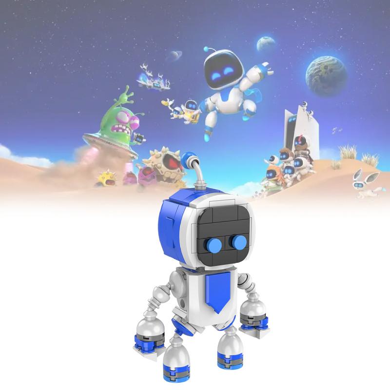 Astro Bot Building Blocks Toy Children Educational Plastic Construction Set