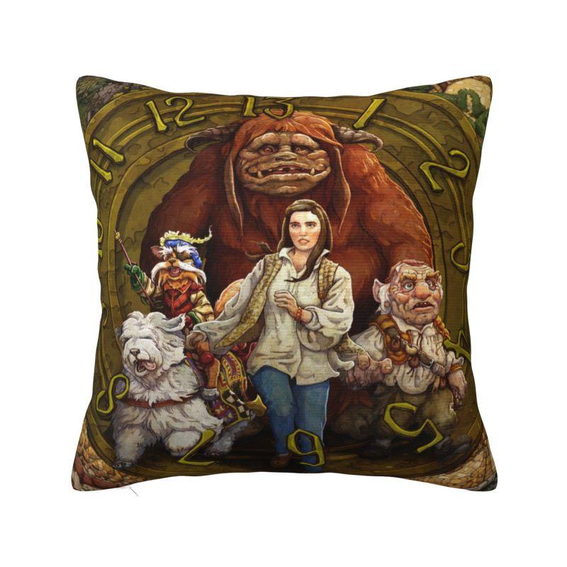 Custom Labyrinths Jareth Pillow Case Bedroom Decoration Cute Fantasy Film Cushion Decoration Salon Square Pillowcase